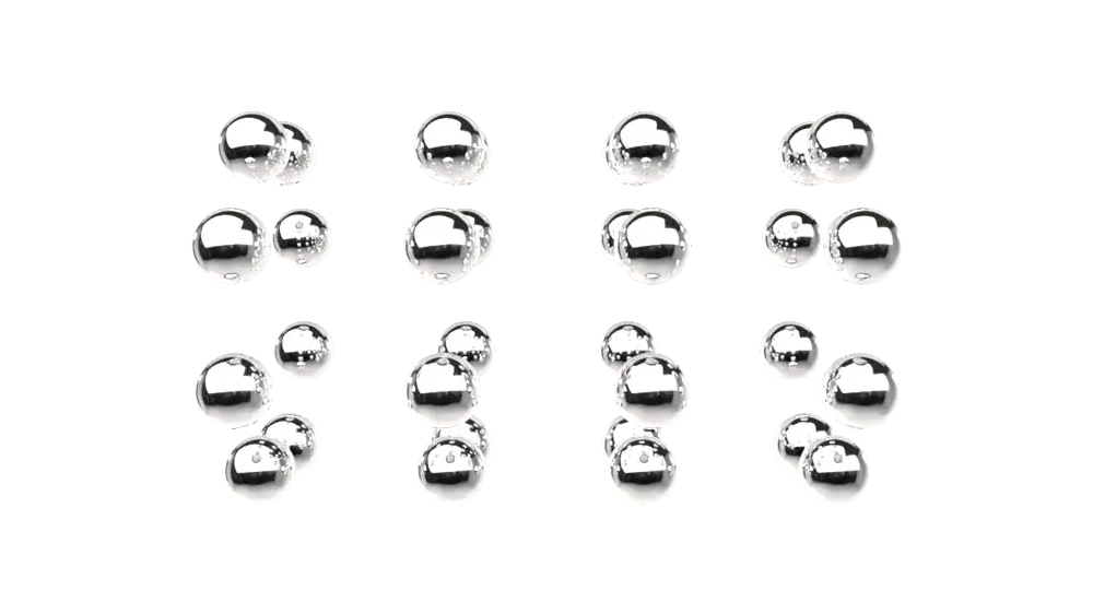 Four Precision Ball Bearings in the Rolling Wonder Rolling Pin